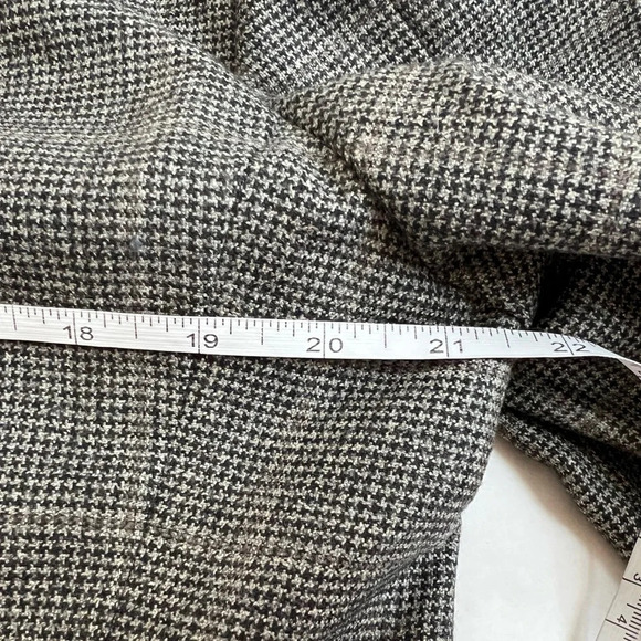 Ermenegildo Zegna Wool Blazer Men's 40 / 42 Brown Check Made In Italy - Picture 5 of 11